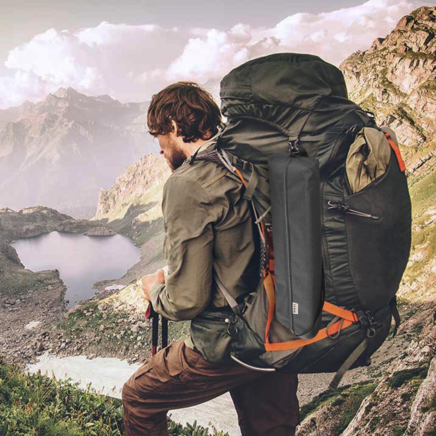 HAEGS Full Alüminyum Katlanır Kamp Masası Piknik BBQ Balıkçılık Avcılık Plaj Hiking için Kolay Taşınabilir Kompakt Outdoor Ultra Hafif Kamp Masası Small - Gümüş 8