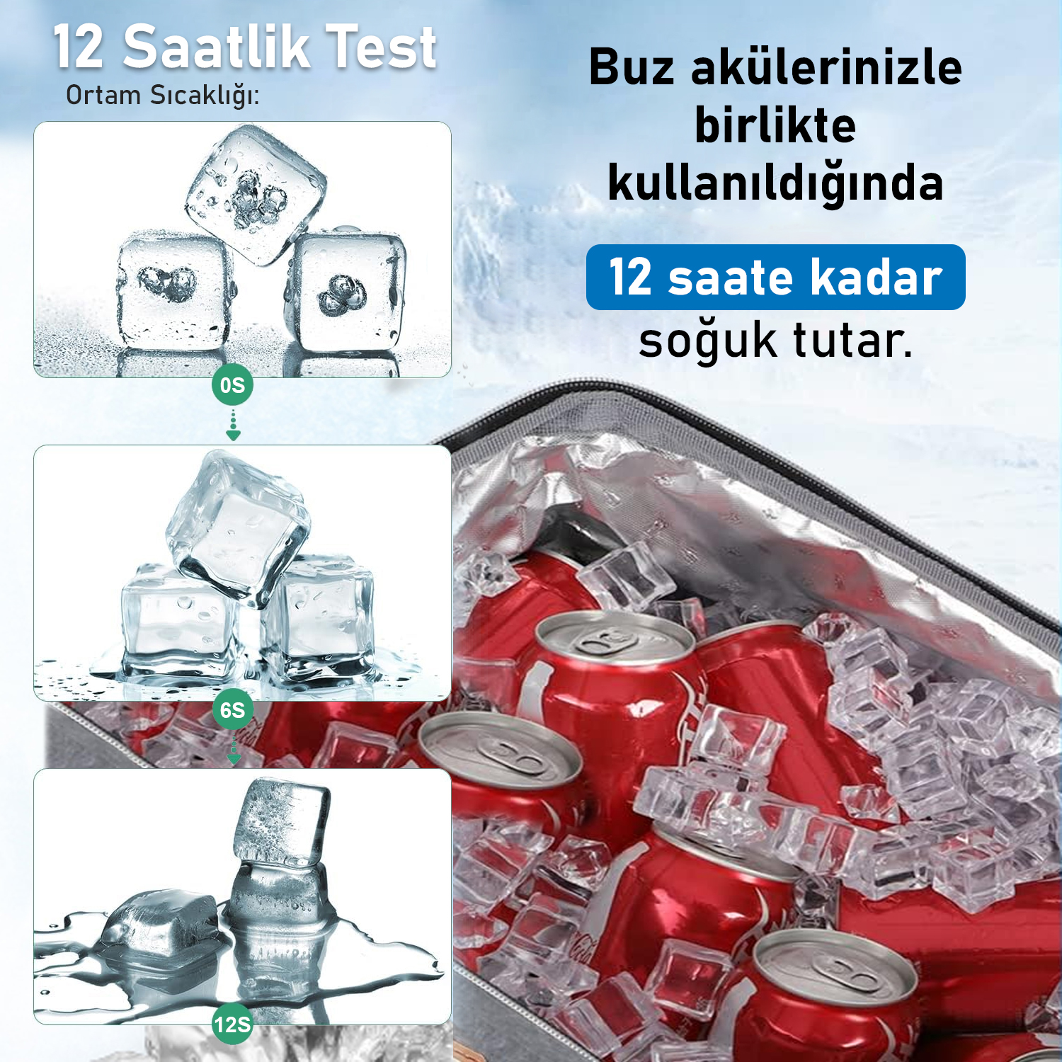 Haegs Kadın Termal Çanta Yalıtımlı Yemek Taşıma Bayan Yemek Kutusu Kamp Piknik Ofis İçin 11L Lila 5